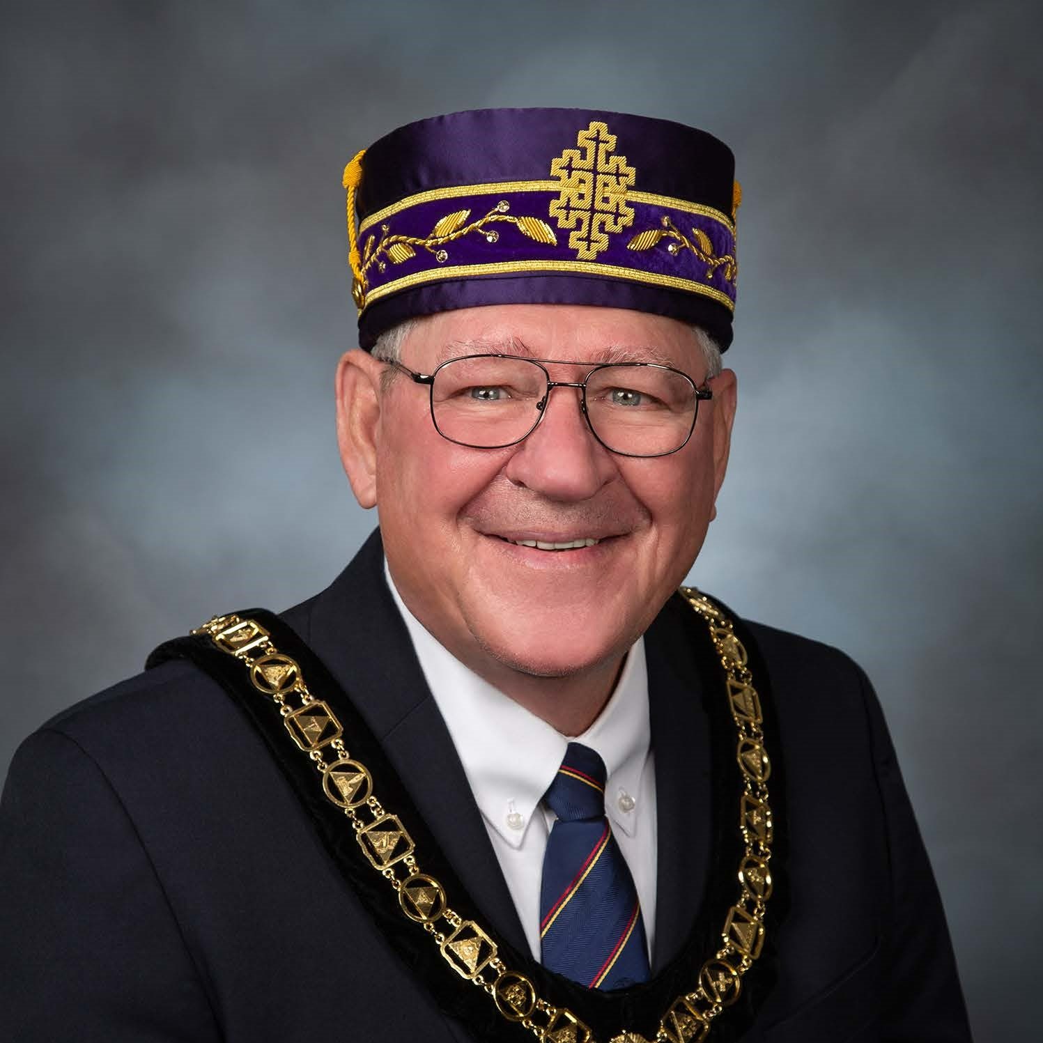 Portrait of Richard Hoover, 33rd Degree, Sovereign Grand Inspector General